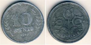 10 Cent Königreich der Niederlande (1815 - ) Zink 