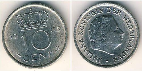 10 Cent Kingdom of the Netherlands (1815 - )  