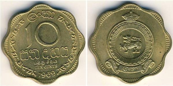 10 Cent Sri Lanka  