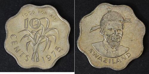 10 Cent Suazilandia  
