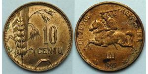 10 Cent 立陶宛  