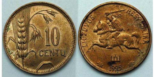 10 Cent 立陶宛  