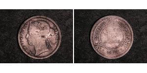 10 Cent British Honduras (1862-1981) 銀 维多利亚 (英国君主)