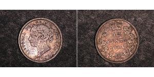 10 Cent 加拿大 銀 维多利亚 (英国君主)