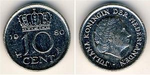 10 Cent 荷兰王国 镍 