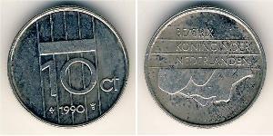 10 Cent 荷兰王国 镍 