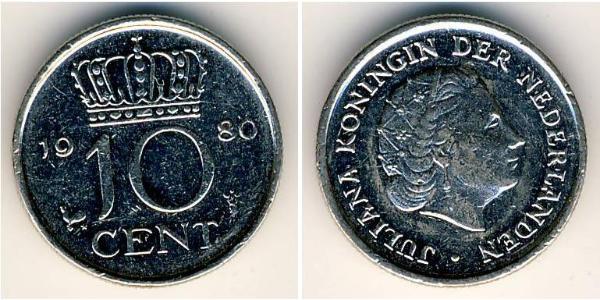 10 Cent 荷兰王国 镍 