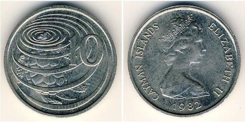 10 Cent Cayman Islands 銅/镍 