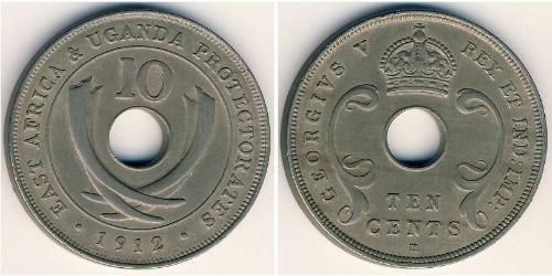 10 Cent East Africa 銅/镍 