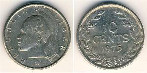 10 Cent Liberia 銅/镍 