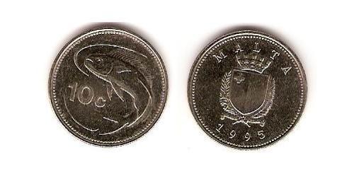 10 Cent Malta 銅/镍 