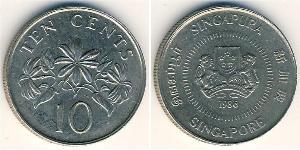 10 Cent Singapore 銅/镍 