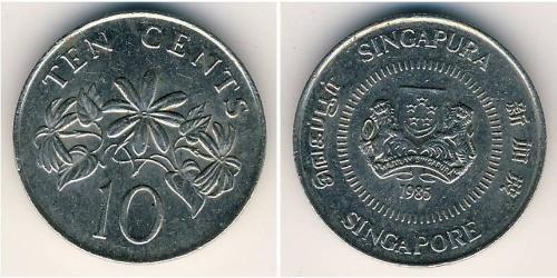10 Cent Singapore 銅/镍 