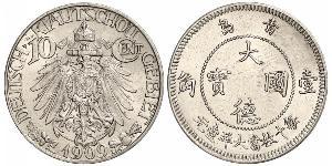 10 Cent 中华人民共和国 銅/镍 
