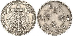 10 Cent 中华人民共和国 銅/镍 