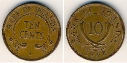 10 Cent Uganda 青铜 