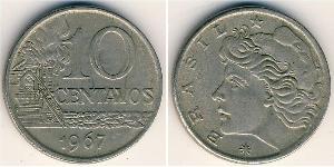 10 Centavo Brasile Acciaio 