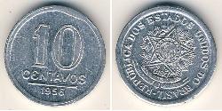 10 Centavo Brasile Alluminio 