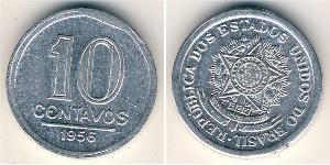 10 Centavo Brazil Aluminium 
