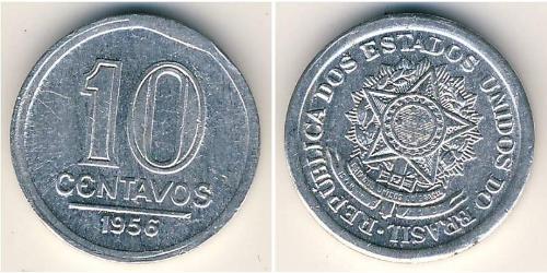 10 Centavo Brazil Aluminium 