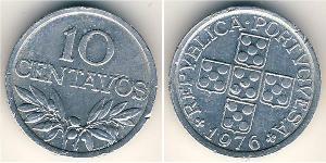 10 Centavo Second Portuguese Republic (1933 - 1974) Aluminium 