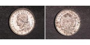 10 Centavo Argentinien (1861 - ) Argent 