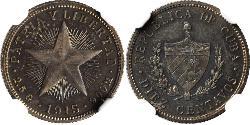 10 Centavo Cuba Argent 
