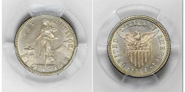 10 Centavo Philippines Argent 