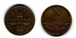 10 Centavo Estado Novo (Portugal) (1933 - 1974) Bronze 