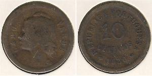 10 Centavo Portugal / Cape Verde (1456 - 1975) Bronze 