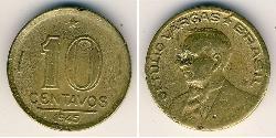 10 Centavo Brésil Bronze/Aluminium 