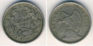 10 Centavo Chile Copper/Nickel 