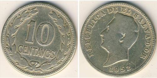 10 Centavo El Salvador Copper/Nickel 