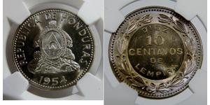 10 Centavo Honduras Copper/Nickel 