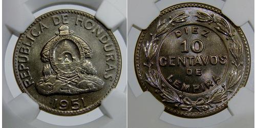 10 Centavo Honduras Copper/Nickel 