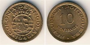 10 Centavo Portuguese Angola (1575-1975) Copper/Nickel 