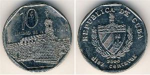 10 Centavo Cuba Cuivre/Nickel 