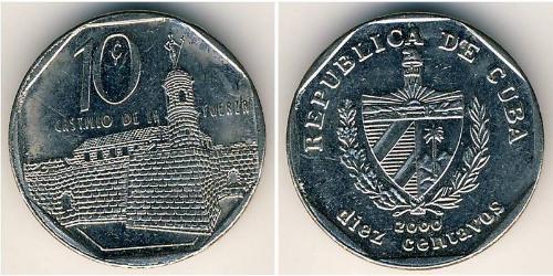 10 Centavo Cuba Cuivre/Nickel 