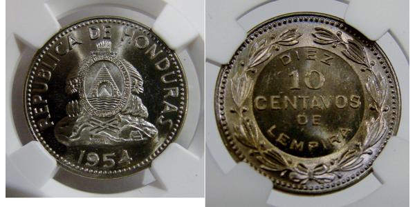 10 Centavo Honduras Kupfer/Nickel 