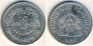 10 Centavo Honduras Messing 