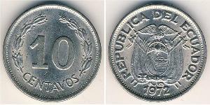 10 Centavo Équateur (pays) Acier/Nickel 