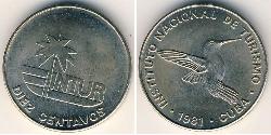 10 Centavo Cuba Níquel/Cobre 