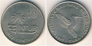 10 Centavo Cuba Níquel/Cobre 