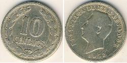 10 Centavo El Salvador Níquel/Cobre 