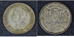 10 Centavo República Dominicana Plata 