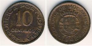 10 Centavo Mozambico Rame 