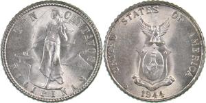 10 Centavo Philippines Silver 