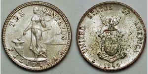 10 Centavo Philippines Silver 