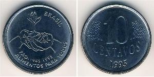 10 Centavo Brazil Steel 