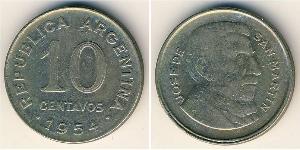 10 Centavo 阿根廷 Steel/镍 